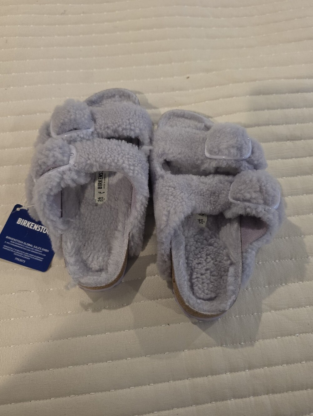 New Birkenstock Sherling Sandals - Picture 6 of 7